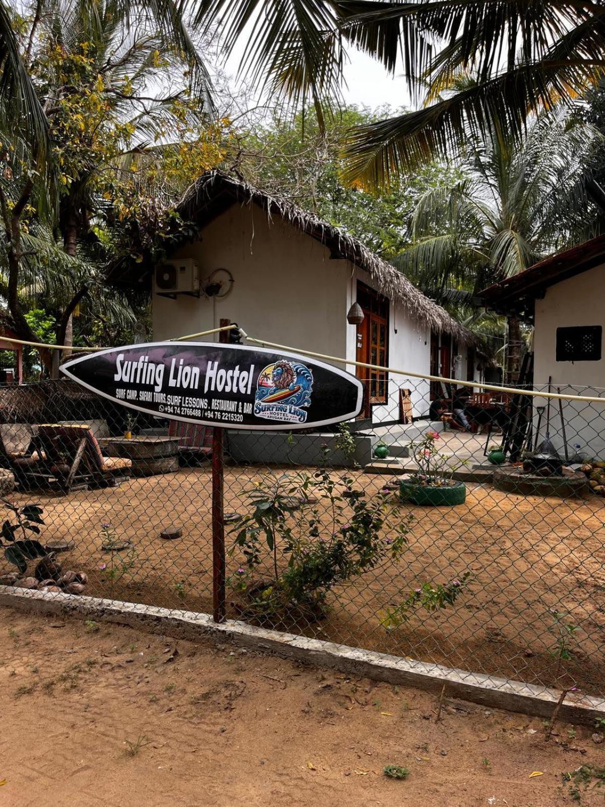 Surfing Lion Hostel 아루감 베이 외부 사진